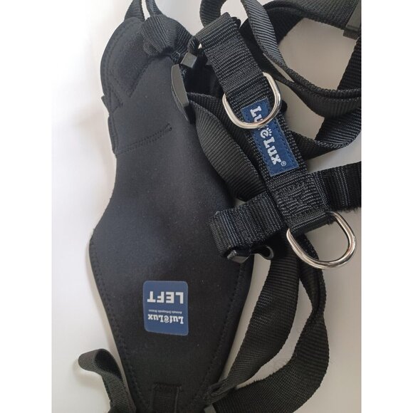LufeLux Dog Knee Brace with Harness and Connection Belt Large Black -Left Leg - Picture 5 of 13